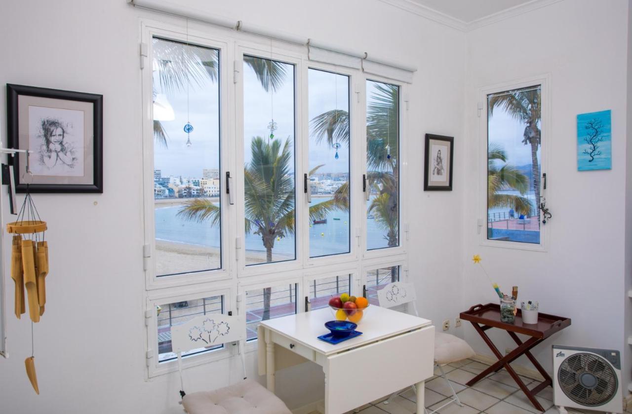Mariposa Blanca, Apartamento En 1ª Linea De Playa Las Palmas Buitenkant foto