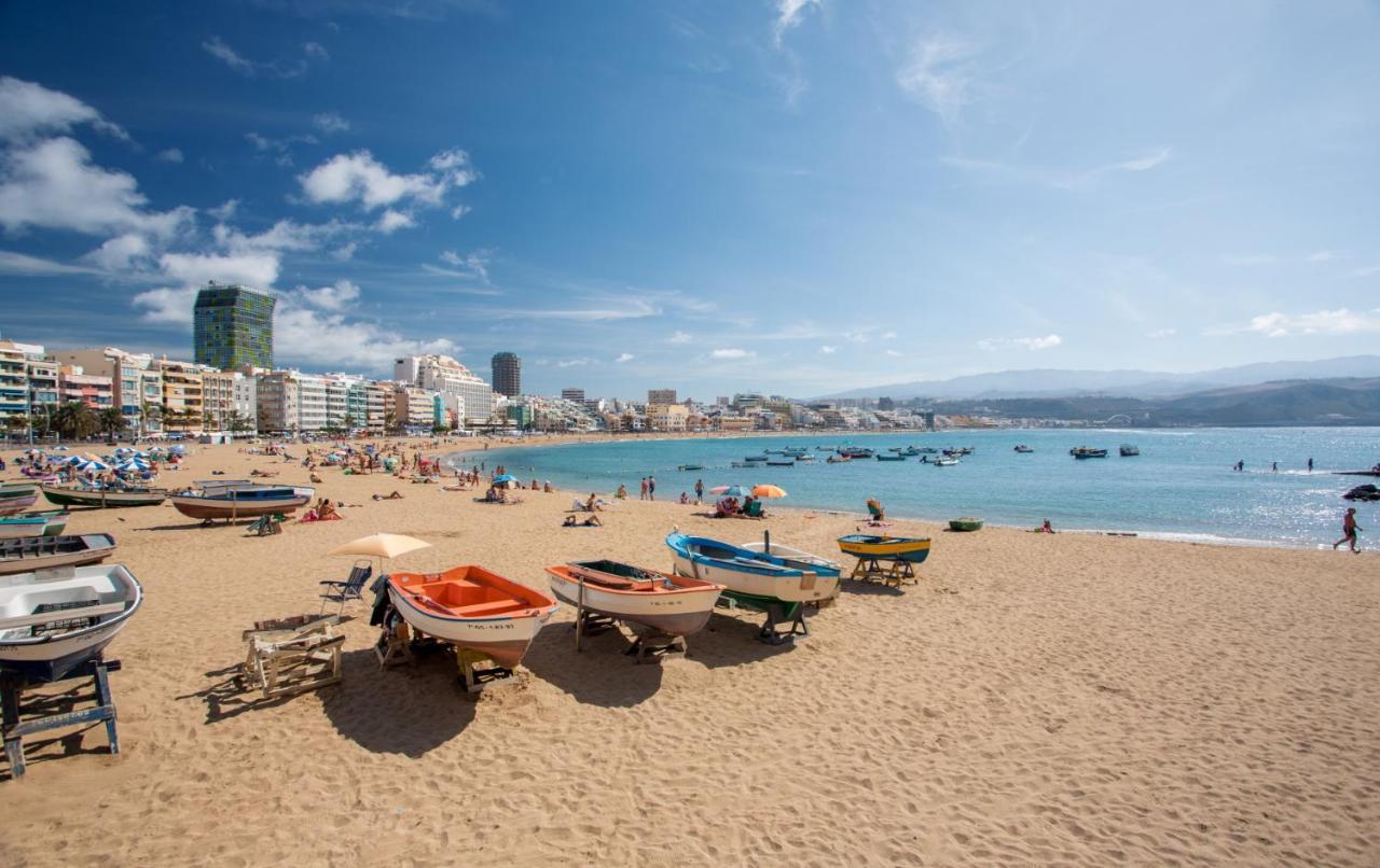 Mariposa Blanca, Apartamento En 1ª Linea De Playa Las Palmas Buitenkant foto