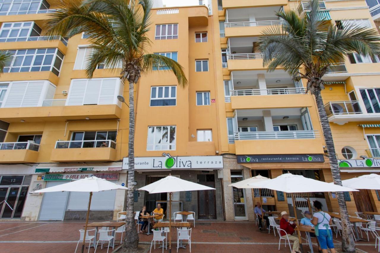 Mariposa Blanca, Apartamento En 1ª Linea De Playa Las Palmas Buitenkant foto