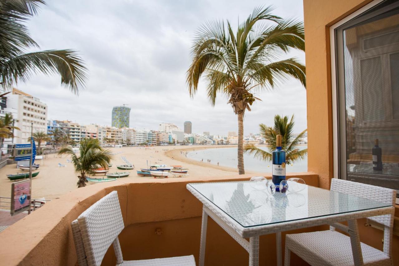 Mariposa Blanca, Apartamento En 1ª Linea De Playa Las Palmas Buitenkant foto